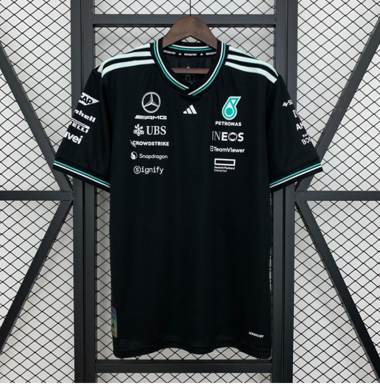 Mercedes AMG Petronas F1 Team White T-Shirt  Back
