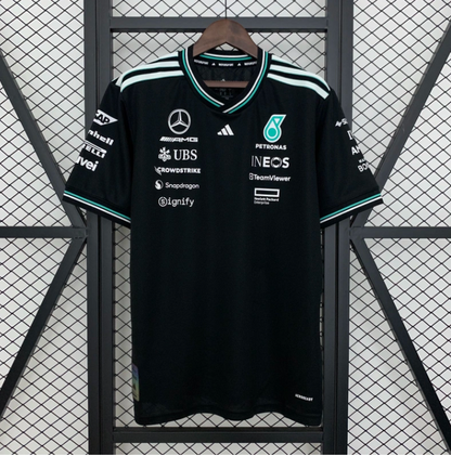 Mercedes AMG Petronas F1 Team White T-Shirt  Back