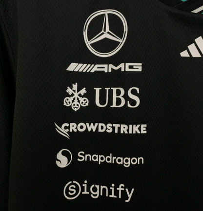 Mercedes AMG Petronas F1 Team White T-Shirt  Back